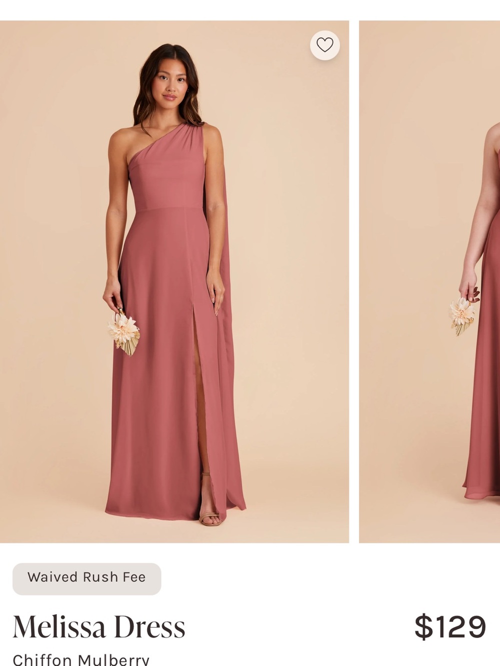 Birdy Grey Melissa Chiffon Dress in Mulberry